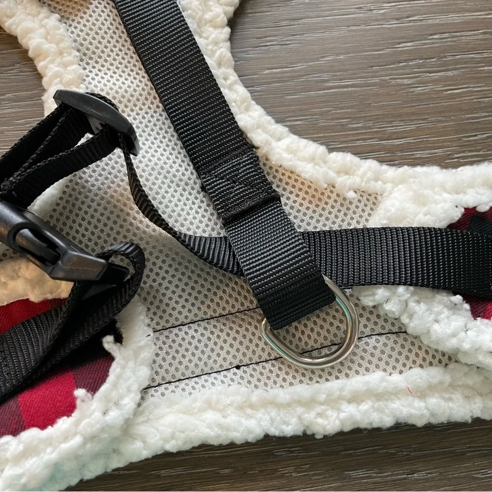 NWT Wondershop Target Buffalo Print Dog Harness Large